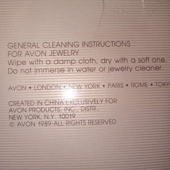 Vintage 1989 sparkling rope necklace nib - Picture 7 of 10